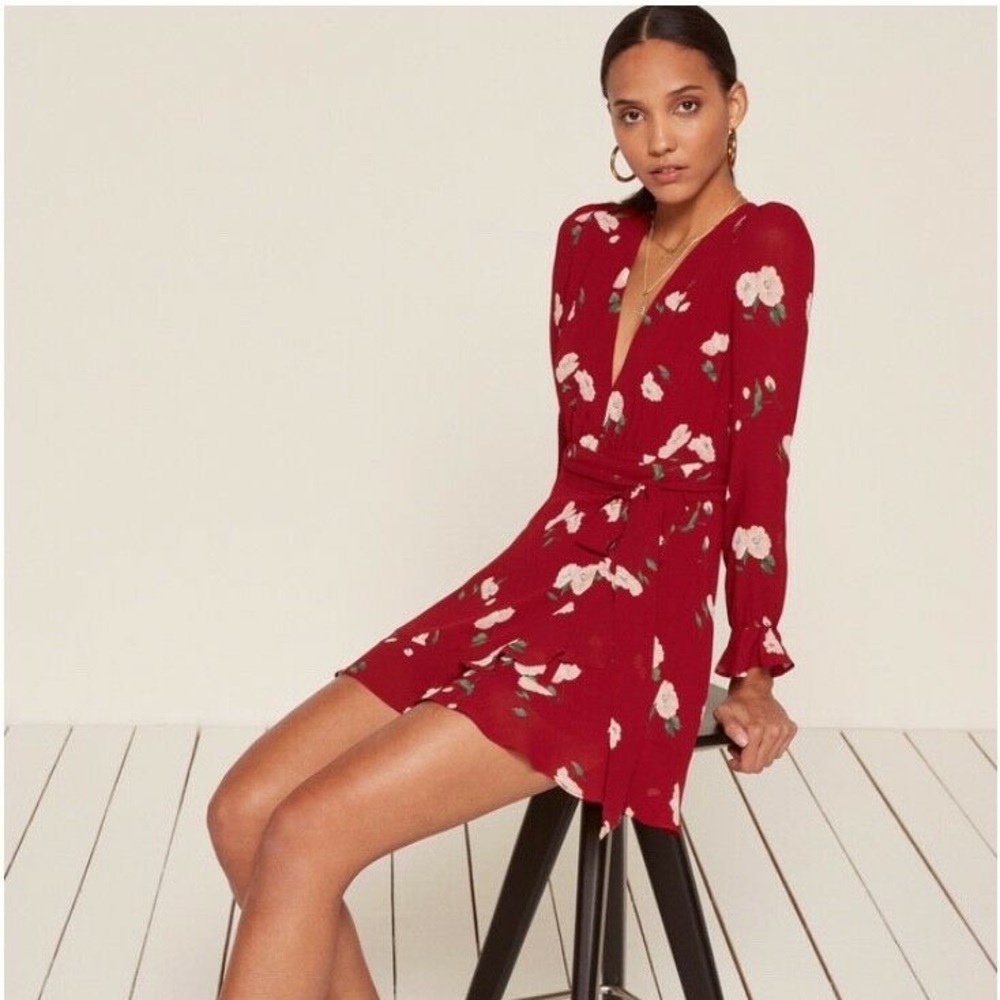 NWT Reformation Whitby Dress in Opal